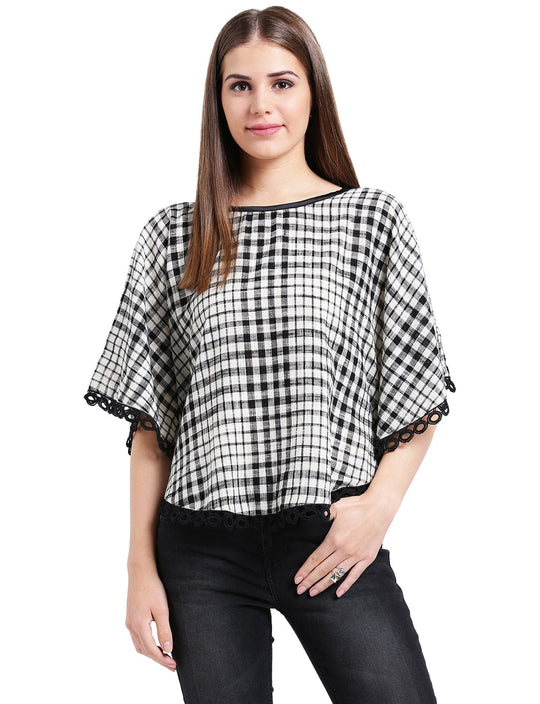 Black Solid Rayon Kaftan