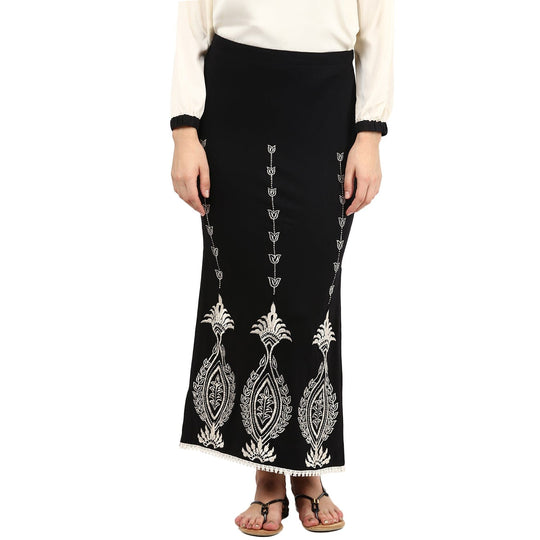 Straight Temple Skirt